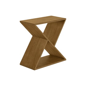 Accent Table, Side, End, Nightstand, Narrow, Small, Bedroom, Living Room, Lamp, Brown Veneer, Contemporary B2710P219485