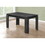 Dining Table, 60" Rectangular, Kitchen, Dining Room, Black Laminate, Contemporary, Modern B2710P286988