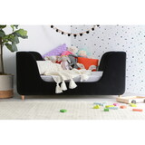 Bodhi Upholstered Toddler Bed in Black B2714P222869