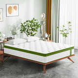 Queen Mattress, 12 inch Hybrid Mattress in a Box with Gel Memory Foam and Pocket Springs, Pressure Relief & Motion Isolation, CertiPUR-Us Certified, No Odor B2716P242975