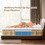 King Mattress 14 inch, 7-Zone Contouring Bed in a Box,Firm Hotel Collection Hybrid Mattresses with Extra Lumbar & Shoulder Support B2716P404443