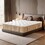 King Mattress 14 inch, 7-Zone Contouring Bed in a Box,Firm Hotel Collection Hybrid Mattresses with Extra Lumbar & Shoulder Support B2716P404443