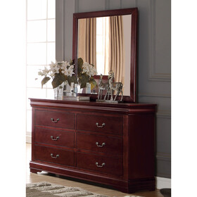 ACME Louis Philippe Cherry Finish Mirror
