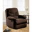Arcadia Chocolate Microfiber Motion Glider Recliner B2726P256681