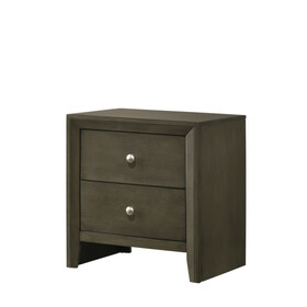 ACME Ilana Gray Finish Nightstand