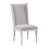 Katia Light Gray Linen & Weathered White Finish Side Chair(Set of 2) B2726P268886