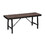 ACME Mariatu Oak & Black Finish Bench