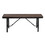 ACME Mariatu Oak & Black Finish Bench