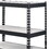 Decmus Natural & Black Finish Bookshelf B2726P282407