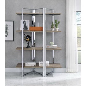 Libby Chrome Finish Bookshelf B2726P285841