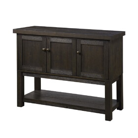 Haddie Distressed Walnut Finish Server B2726P283281
