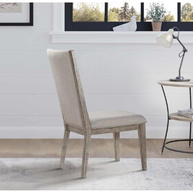 Rocky Fabric & Gray Oak Finish Side Chair (Set of 2) B2726P339286