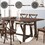 Kaelyn Dark Oak Finish Dining Table B2726P359112