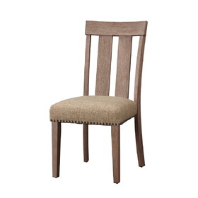 Nathaniel Fabric & Maple Finish Side Chair (Set of 2) B2726P265150