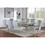 B2741S00064 Silver+Mirror-Solid Wood+Dining Room+Solid Wood+Rubberwood