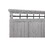 1pc Rustic Charm Footboard Bench Panel Queen Bed Soft Greige Natural Wood Grain Solid Wood B2741S00189