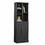 Wood Storage Cabinet with Multipurpose Storage, Black Brown B356P354462