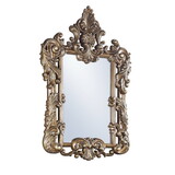 ACME Constantine Mirror, Brown & Gold Finish BD00473