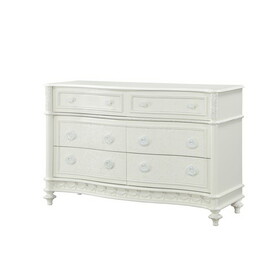 ACME Dorothy Dresser, Ivory Finish BD02269