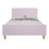 ACME Gaines Full Bed, Pink High Gloss Finish BD02660F
