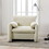 Modern Style Chenille Oversized Armchair Accent Chair Single Sofa Lounge Chair 38.6" W for Living Room, Bedroom,Cream BS303523AAC