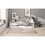 BS317122AAK White+Solid Wood+MDF+Box Spring Not Required+Twin+Wood