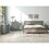 BS500026AAE Gray + Solid Wood + King  bed+end table*2+chest+dresser new