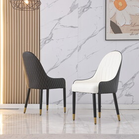 Modern Fashion Dining table Chairs two pcs