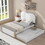 DL000562AAK White+Upholstered+Box Spring Not Required+Twin+Wood