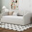 Upholstered Daybed with Underneath Storage,Twin Size, White DL002032AAA