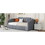 Upholstered Daybed with Underneath Storage,Twin Size, Gray DL002032AAE