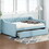DL002038AAC Blue+Upholstered+Box Spring Not Required+Full+Wood