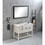 24"L x 19" W with White Sink Vanity Sinks Farmhouse/Apron Front DL01-620A