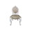ACME Versailles Side Chair (Set-2), PU & Bone White Finsih DN01389