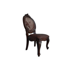 ACME Versailles Side Chair (Set-2), Cherry Finish DN01392