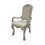 ACME Dresden Arm Chair (Set-2) in PU & Bone White Finish DN01697