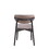 ACME Lanae Side Chair (Set-2), Gray Fabric & Black Finish DN02365