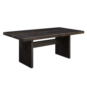 ACME Jaramillo Dining Table, Black Finish DN02695