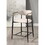ACME Jaramillo Counter Height Chair (Assembled), Beige Fabric & Black Finish DN02717A DN02717A