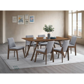 ACME Kaela Dining Table, Walnut Finish DN02925