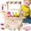 Ice Cream Cart for Kids Toddlers, Food Toys Gift for Boys Girls,(1piece an order) EL-WCF08-1