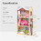 Dreamy Dollhouse for Kids, Great Gift for Birthday, Christmas EL-WG153