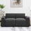 71*35.5" Linen Fabric Sofa,Stylish and Minimalist 2-3 Seat Couch,Easy to Install,Exquisite Loveseat with Wide Armrests for Living Room,Bedroom,Apartment,Office,2 Colors GS000013AAR