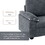 84*84" Modern Velvet Sectional Sofa Set,Large U Shaped Upholstered Corner Couch with Ottoman,Armrest Pillow,6 Seat Indoor Furniture for Living Room,Apartment,Office,2 Colors GS000131AAB