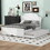 GX000390AAK White+Solid Wood+MDF+Box Spring Not Required+Full+Wood