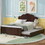 GX000390AAR Cappuccino+Solid Wood+MDF+Box Spring Not Required+Full+Wood