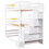 Twin Size Triple Bunk Bed with Storage Staircase,Separate Design,White GX000413AAK