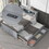GX000720AAE Gray+Solid Wood+MDF+Box Spring Not Required+Full+Wood