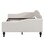 Full Size Upholstered Tufted Daybed, Beige GX001325AAA