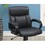 Classic Look Extra Padded Cushioned Relax 1pc Office Chair Home Work Relax Black Color HS00F1682-ID-AHD